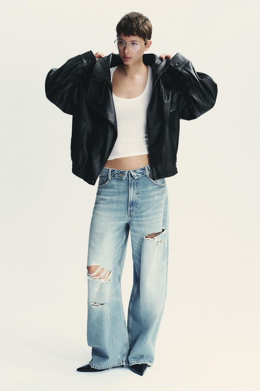 CAZADORA EFECTO PIEL