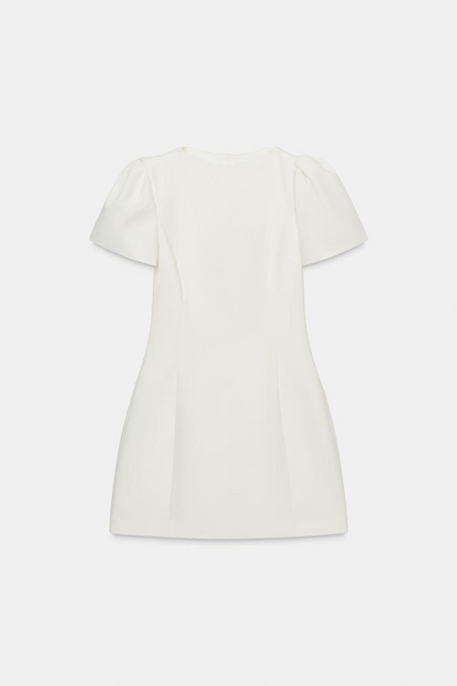 VESTIDO CORTO PLIEGUES